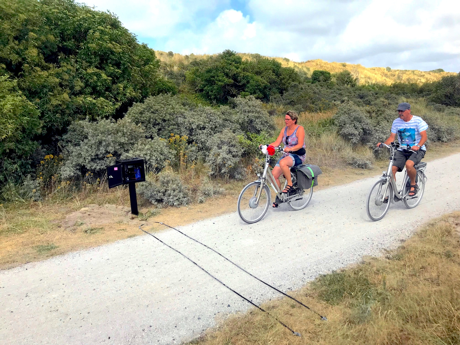 MetroCount Bike counters in Ameland