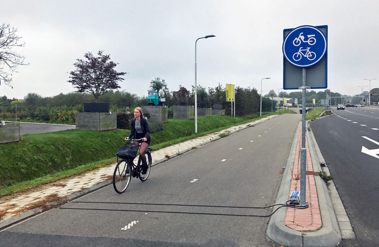 Nederland fietsonderzoek met de RidePod BT