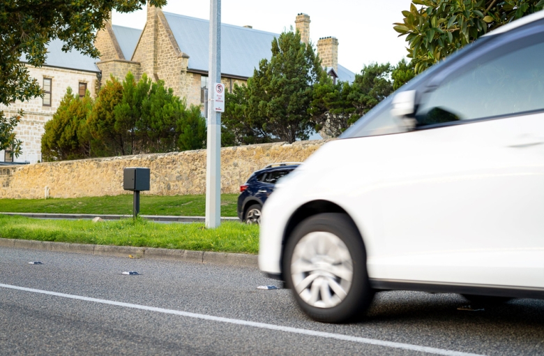 Traffic counter magnetometer