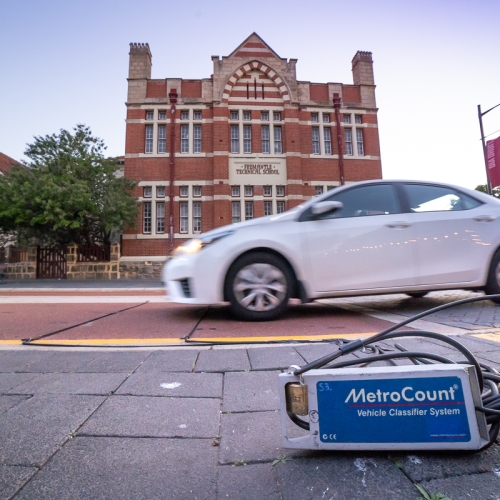 RoadPod VT Traffic Counter - vehicle counter