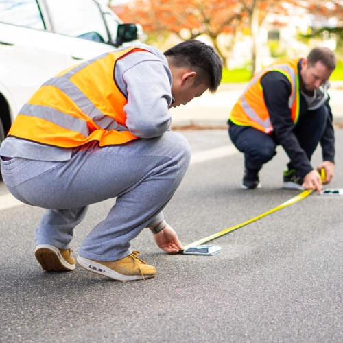 Installing traffic counter